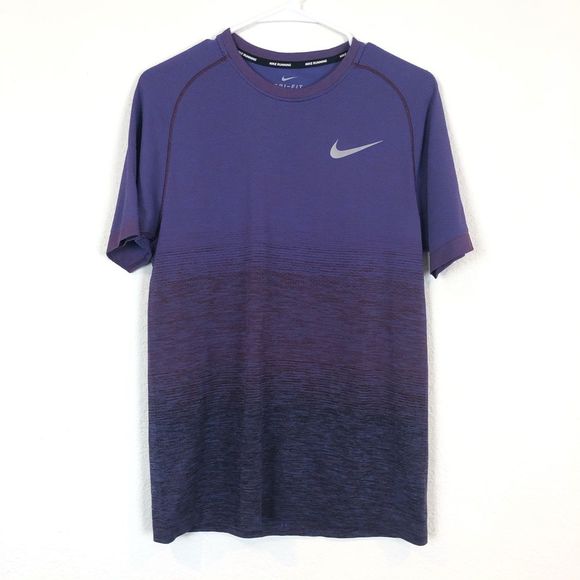 Nike Other - Nike Men’s Purple Short Sleeve Running Dri Fit Tee